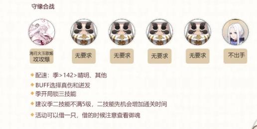 阴阳师缘结神活动阵容推荐怎么搭配？