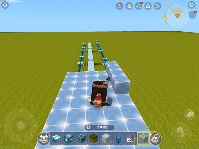 迷你世界如何建火车站？