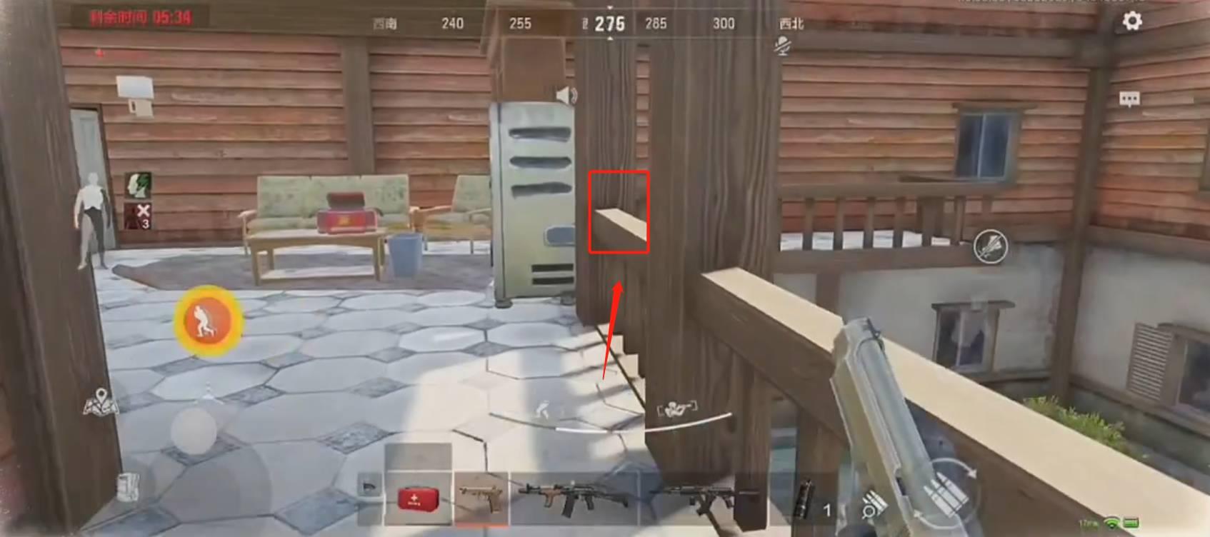 暗区突围如何卡进旅馆主客房