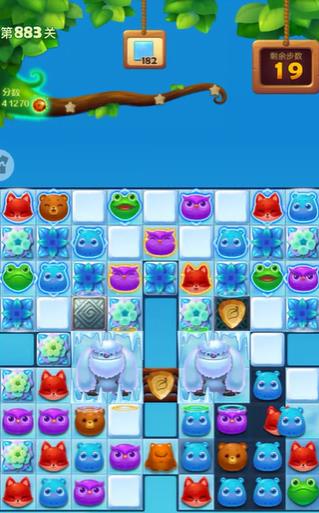 开心消消乐883关怎么过？