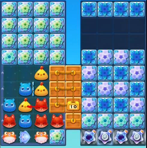 开心消消乐727隐藏关怎么过？