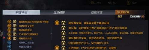 cf王者之翼激活特殊属性有什么用