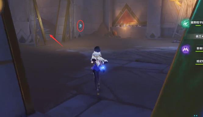 原神5个闪烁的零件位置在哪里？