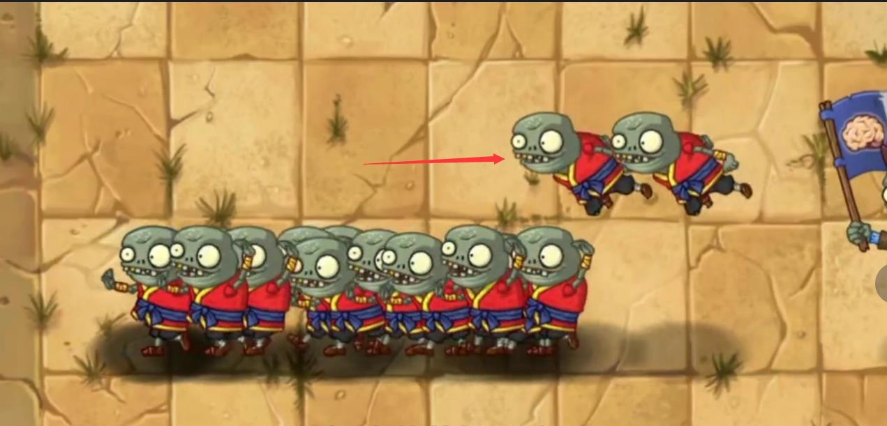 植物大战僵尸2武僧小鬼僵尸会飞吗？