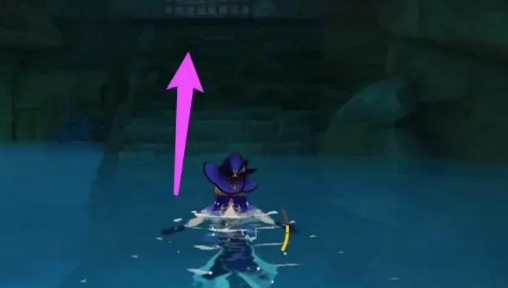 原神荒海地下的二层铁门怎么开？