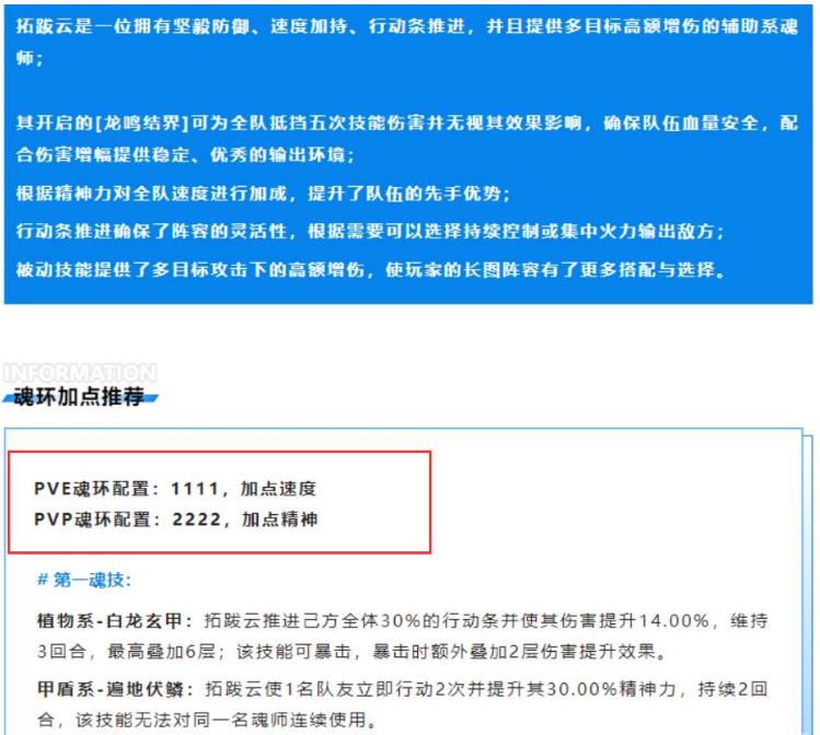 魂师对决拓跋云魂环搭配推荐什么
