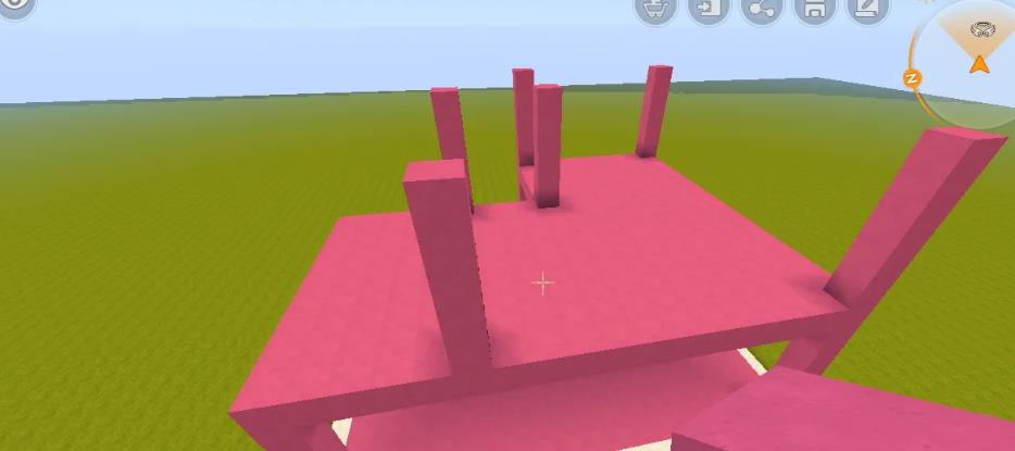 迷你世界怎么盖房子粉色？