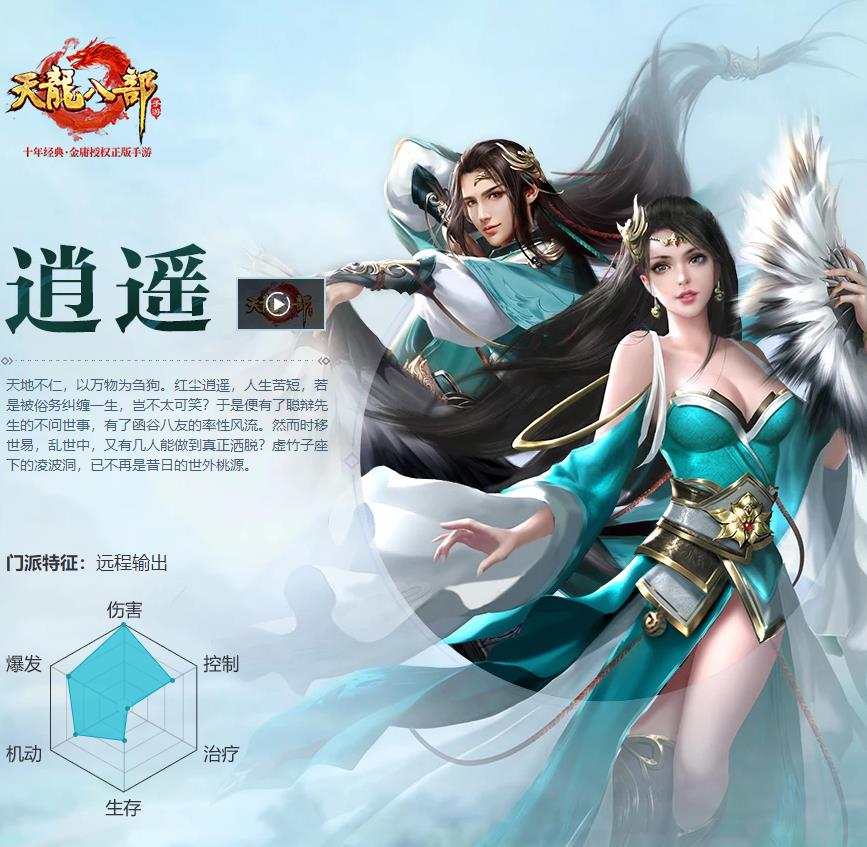 天龙八部卡48级逍遥全6厉害吗？