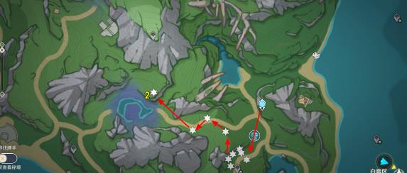 原神彩虹蔷薇在哪里？