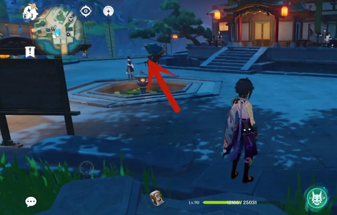 原神璃月港小雨在哪里？