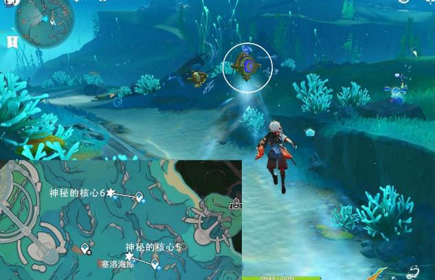 原神七个核心位置在哪里？