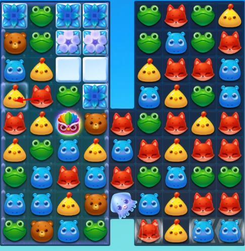 开心消消乐727隐藏关怎么过？