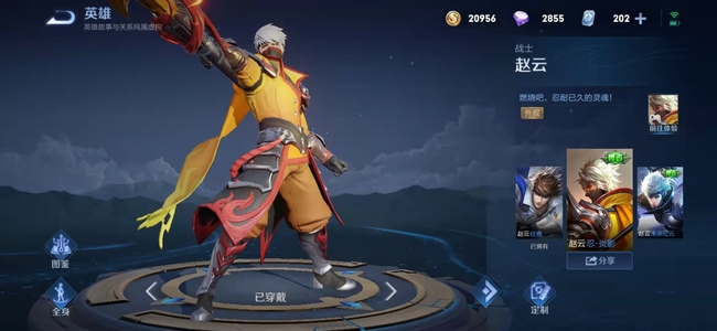 王者荣耀赵云的忍炎影手感如何