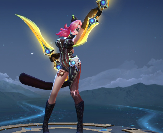 王者荣耀阿轲暗夜猫娘优化了吗