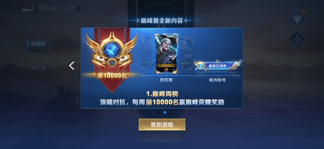 王者荣耀周六日巅峰赛开放时间是什么时候