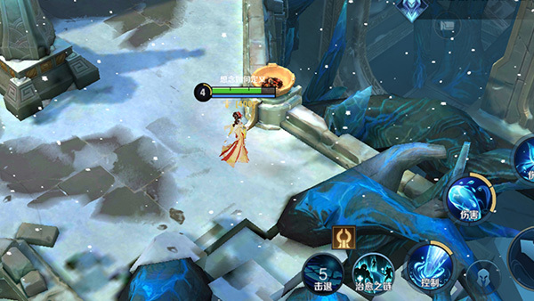 王者荣耀日之塔中雪出现位置_王者荣耀日之塔看雪在哪里