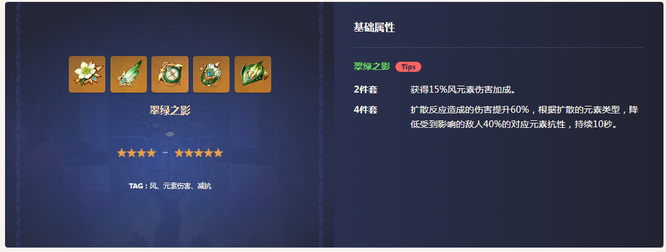 原神版本枫原万叶圣遗物带什么