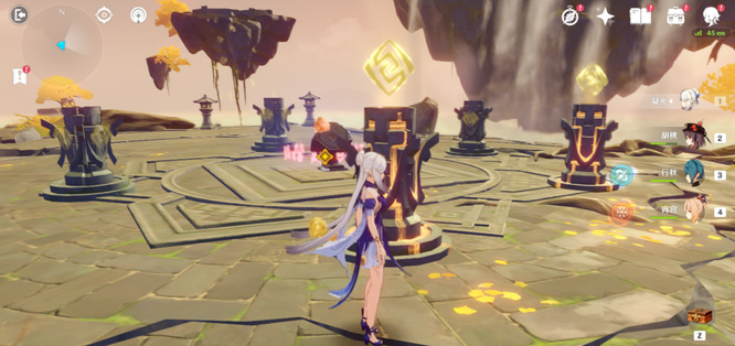 原神曲径通幽处柱子怎么解密_原神曲径通幽处柱子的解密方法