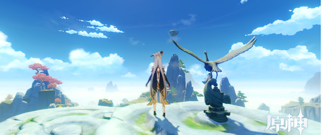 原神庆云顶旋转三只鸟怎么找到_原神庆云顶三只鸟位置查询方法