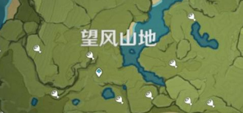 原神中落落莓的具体在哪