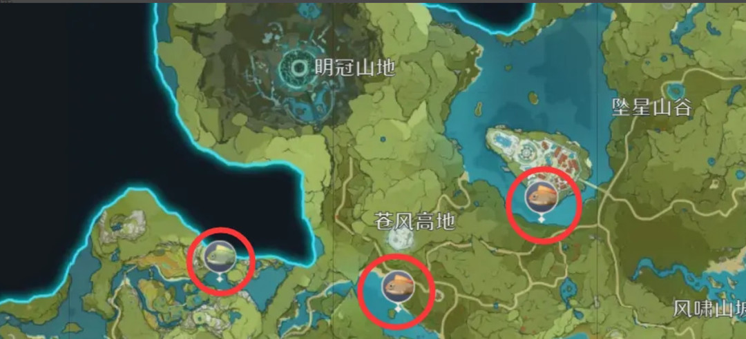 原神版本渔获精炼所需的鱼在哪里钓