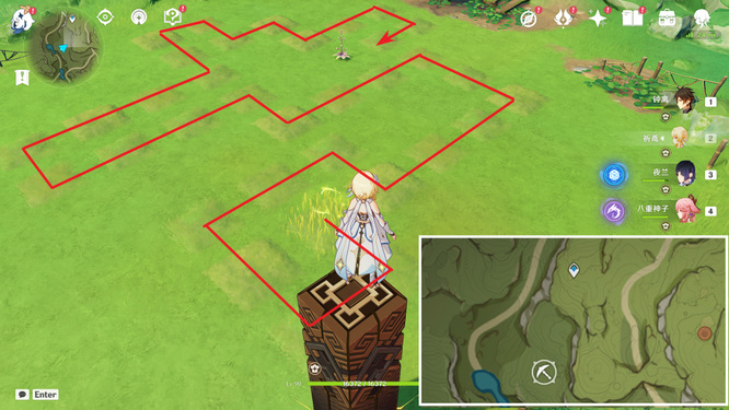 原神手游在森林中寻找苗圃位置在哪_原神手游苗圃位置寻找森林之旅