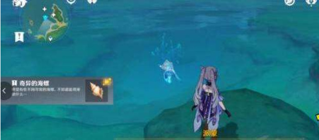 原神稻妻海螺位置在哪_原神手游稻妻海螺出现位置详解