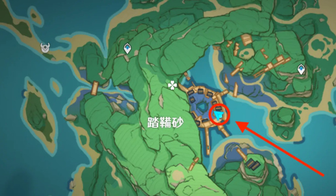原神踏鞴砂要钥匙的宝箱位置在哪里_原神踏鞴砂要钥匙的宝箱位置查询