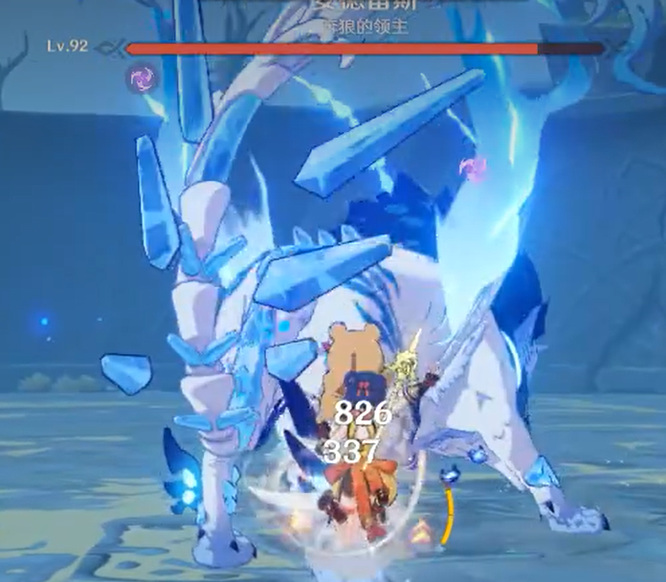 原神北风狼王几级打收益最好