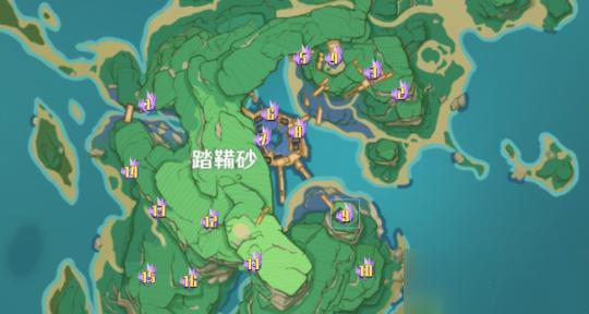 原神踏鞴砂北沙滩雷神瞳怎么拿