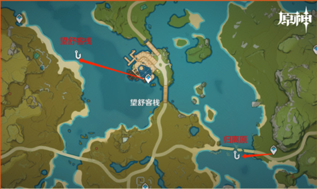 原神全部钓鱼点分布在哪_原神手游钓鱼点分布全图查询