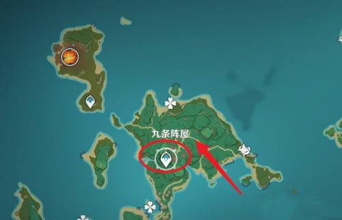 原神九条阵屋地图怎么开_原神九条阵屋地图开启方法
