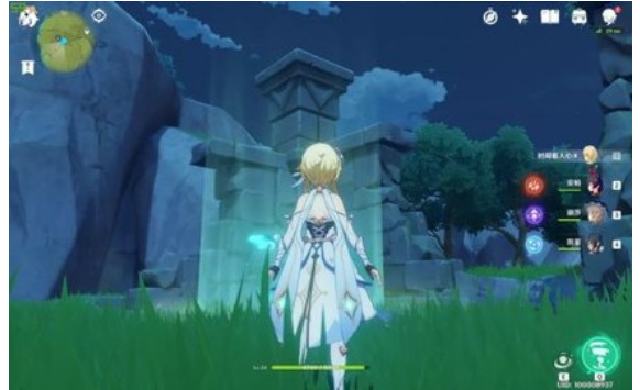 原神奔狼领祭坛的最后一个小精灵在哪