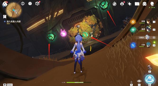 原神版本沙漠机器人内部怎么进去_原神版本探秘沙漠机器人内部