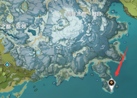 遗迹重机分布位置