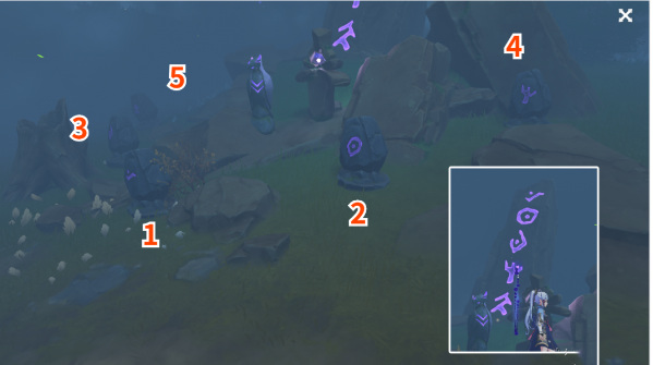 原神鹤观五个石头顺序_原神石头顺序鹤观险象迭出