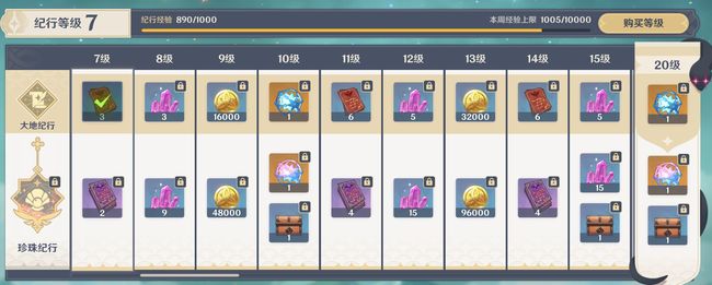 原神纪行间隔多久