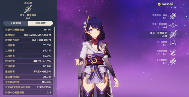 原神雷神输出手法是什么