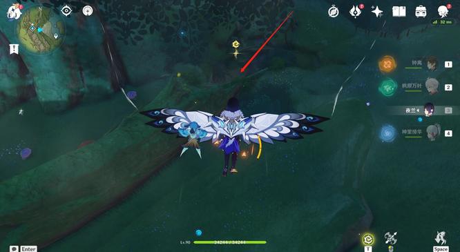 原神余诃之座有个绿色屏障怎么过_原神余诃之座绿色屏障突破攻略