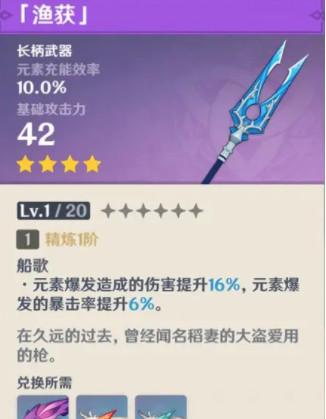 原神渔获怎么获得