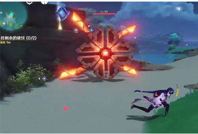 原神寻找剩余的键纹怎么下去_原神手游寻找剩余的键纹攻略指南