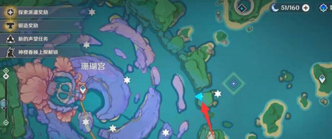 原神水下键纹在哪