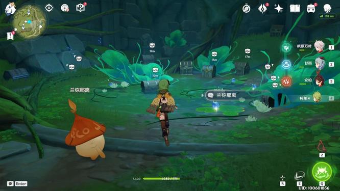 原神须弥地图中如何开启兰那罗的15个宝箱_原神兰那罗15个宝箱开启攻略