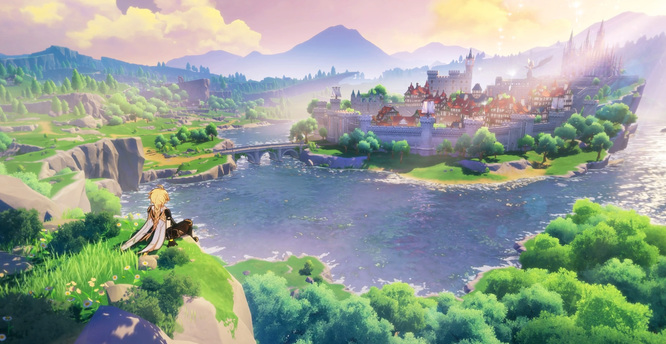 原神手游蒙德城高处的传送点怎么开_原神手游蒙德城高处的传送点开启方法