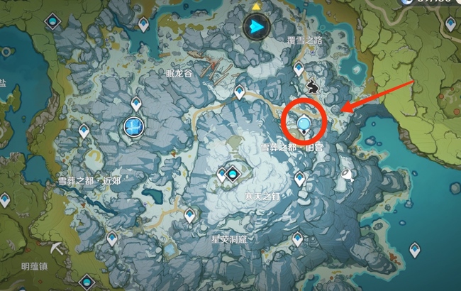 原神雪山七天神像在哪