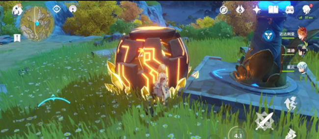 原神主角怎么召唤石头_原神手游中如何召唤石头