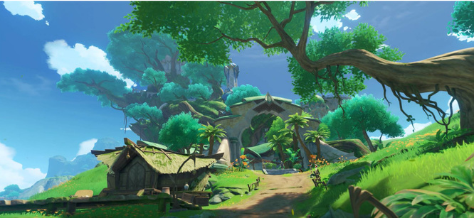 原神版本水天丛林树上的符号有什么用