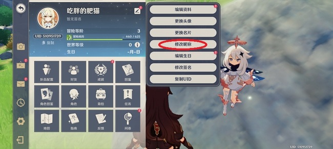 原神咋改名_渊源逐梦