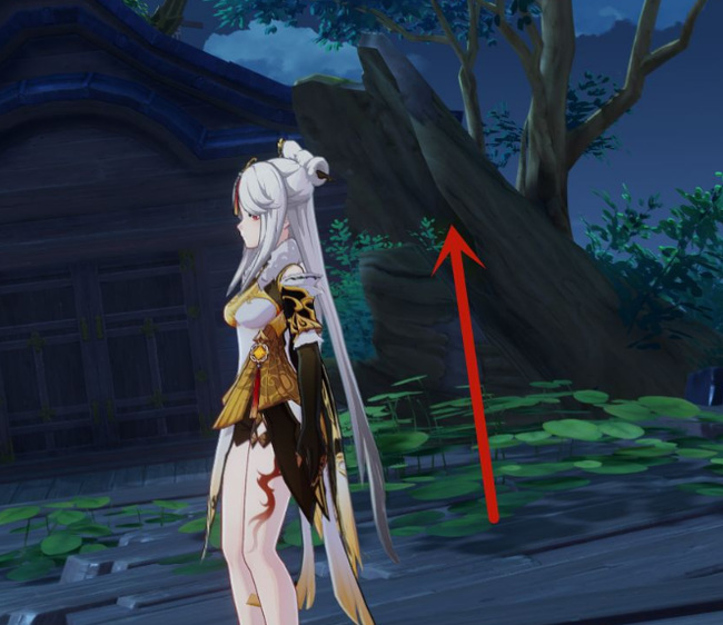 原神船上的雷神瞳怎么上去