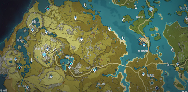 原神岩神瞳在哪里